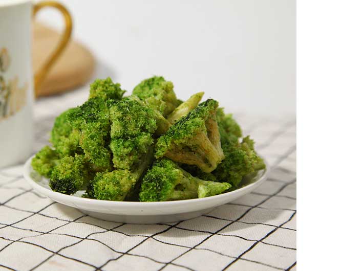 vacuum fried Broccoli made in China
