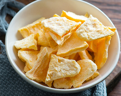 China freeze dried cantaloupe