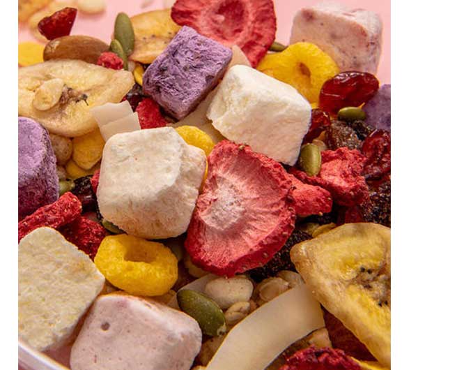freeze dried strawberries Slice made in China