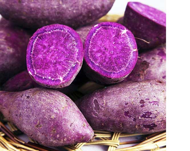 vacuum fried Purple Potato Strip made in China